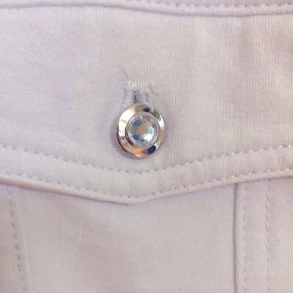 Quaker Factory 1x French Terry white “jean” jacket - Picture 4 of 7